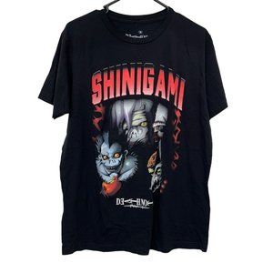 Death Note Shinigami Group Collage T-Shirt deathtone crew neck short sleeve mens
